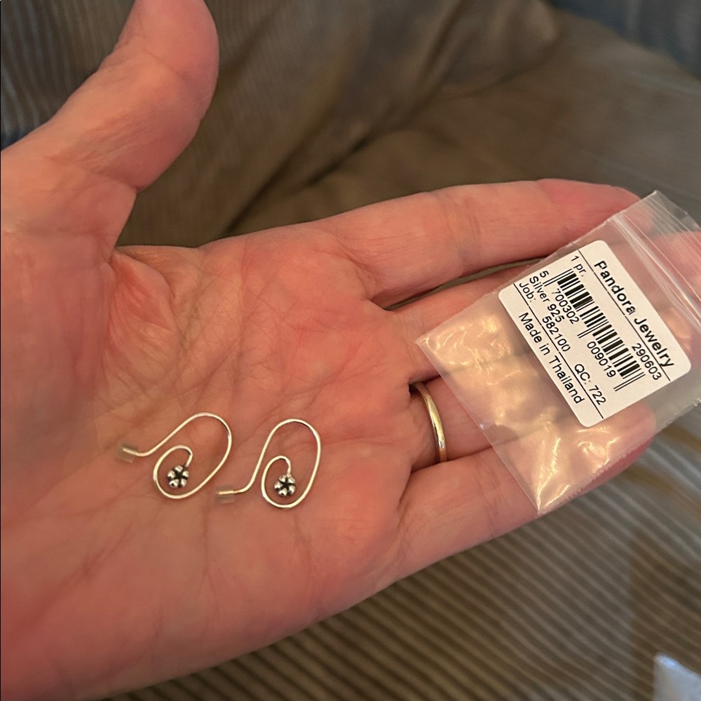 Pandora Sterling Silver Earwires